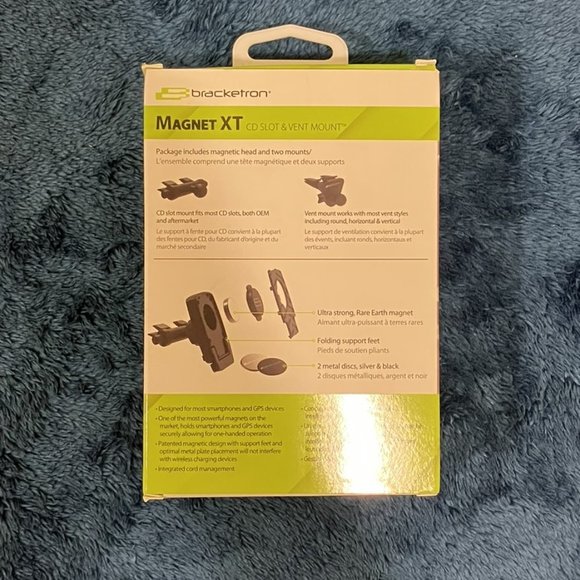 Bracketron MagnetXT Dash Mount for Android, Samsung, iPhone Smartphone Black - Picture 2 of 3